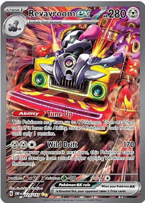 Revaroom ex illustration rare from Obsidian Flames